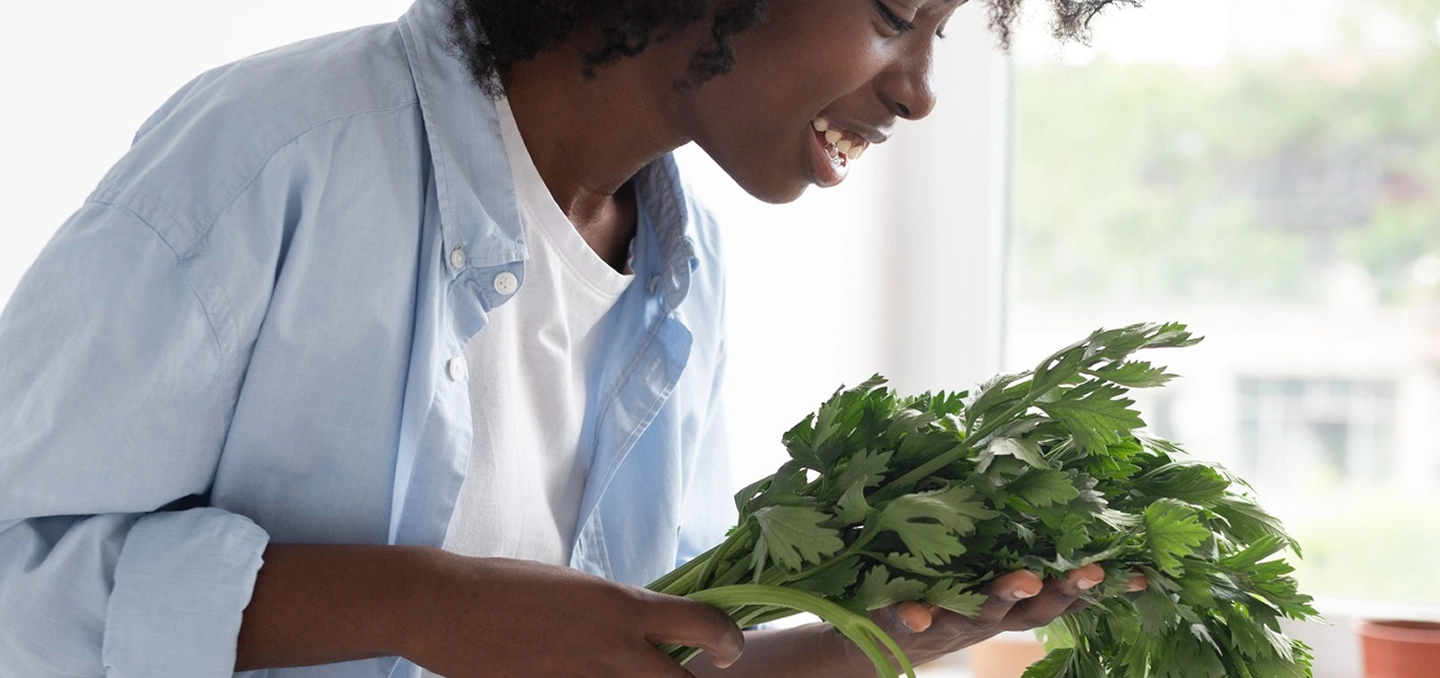 African Spinach Efo Tete